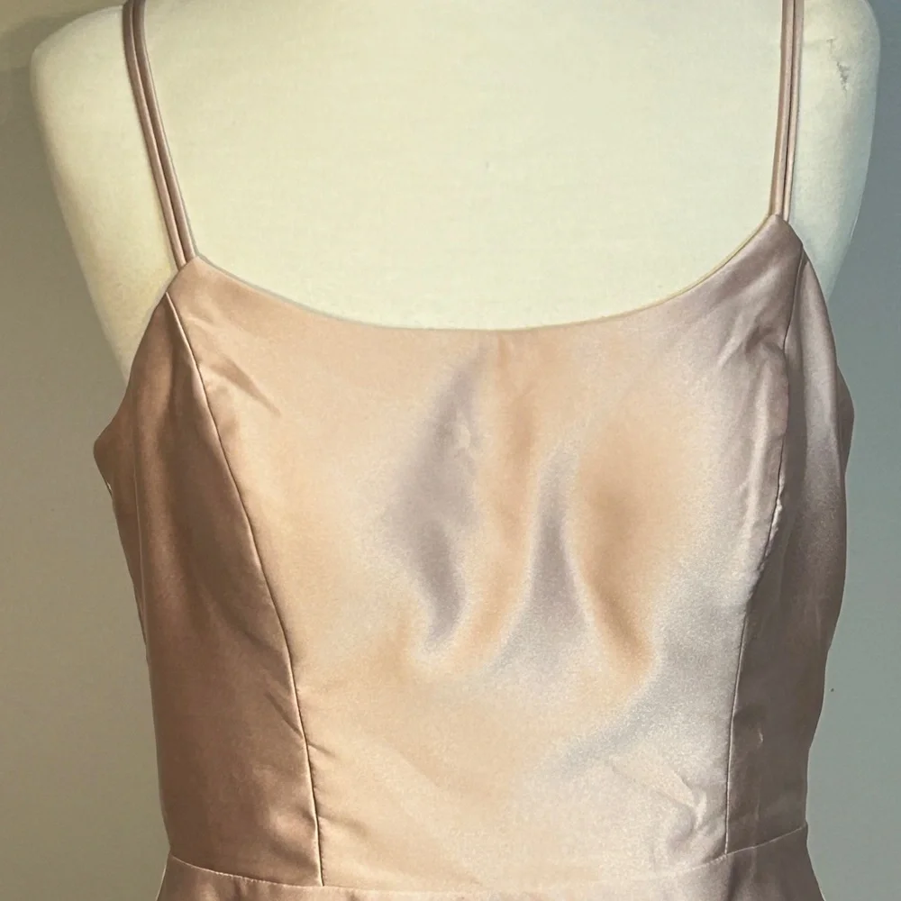 Xs cape evening gown champagne - Picture 5 of 9